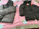 李寧（LI-NING）羽毛球服男女同款國旗羽絨服中長(cháng)款白鴨絨保暖舒適耐寒外套 曬單實(shí)拍圖