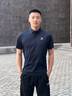 卡爾美（KELME）運動(dòng)POLO衫男2025夏季新款健身速干翻領(lǐng)T恤通勤上衣 藏藍 XL 曬單實(shí)拍圖