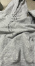 H&M男裝女裝衛(wèi)衣秋季內(nèi)搭寬松運(yùn)動(dòng)衫情侶美式戶(hù)外連帽衫0970819 混淺灰色 M 175/100 曬單實(shí)拍圖