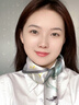 MITHAOL KUSC真絲小方巾100%桑蠶絲護(hù)頸女生方巾母親節(jié)生日禮物送婆婆 出水芙蓉【心想事
