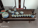 桃木吟景德鎮青花瓷功夫茶具整套裝家用辦公室送禮泡茶壺茶杯子高檔禮品 青花瓷【高山流水-17頭】禮盒裝 曬單實(shí)拍圖