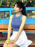 威爾勝（Wilson）官方25夏季新款女士MIDTOWN蜜糖帶底褲球袋一體織網(wǎng)球運(yùn)動(dòng)半身裙 經(jīng)典亮白色 WW00160331WT1 M /170/70A 曬單實(shí)拍圖