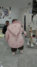 戴維貝拉（DAVE＆BELLA）女童棉服保暖連帽上衣加厚兒童外套冬裝新款小童服裝洋氣寶寶棉衣 粉色【現(xiàn)貨】 90 cm（建議身高80-90cm） 曬單實拍圖