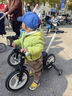2025新款兒童自行車(chē)平衡車(chē)二合一1一3一6歲女孩男孩腳踏折疊單車(chē) 橄欖綠【五種功能】 推桿可轉向 曬單實(shí)拍圖