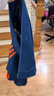 阿迪達(dá)斯 （adidas）兒童外套秋季兒童開衫戶外運(yùn)動(dòng)百搭立領(lǐng)外套  藍(lán)/橘 116 曬單實(shí)拍圖