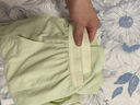蕉內(nèi)棉棉301H女士睡衣帶胸墊純棉長(zhǎng)袖翻領(lǐng)防凸點(diǎn)可外穿家居服春秋季 曬單實(shí)拍圖