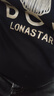boy lonastar潮牌夏季新款寬松情侶圓領(lǐng)飛鷹翅膀短袖T恤男女燙金 黑色短袖+手提袋 S(120-140) 曬單實(shí)拍圖