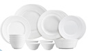 WEDGWOOD【停產(chǎn)】意大利浮雕餐具套裝多人食餐具家用碗盤(pán)嫁妝瓷 意大利浮雕四人食 21頭 曬單實(shí)拍圖