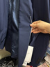 威可多（VICUTU）男士西服羊毛商務(wù)正裝外套新郎結婚禮服 藍色 175/100C 曬單實(shí)拍圖