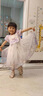 G.DUCKKIDS女童庫洛米蝴蝶結公主裙2024夏季新款洋氣時(shí)髦兒童裝女寶寶連衣裙 紫色 130 曬單實(shí)拍圖