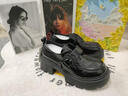 達芙妮厚底英倫風(fēng)樂(lè )福鞋2025春季新款松糕底復古耐臟單鞋防滑輕便女鞋 黑色 美觀(guān)大方 37 曬單實(shí)拍圖