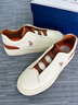 美國(guó)馬球協(xié)會(huì)（U.S.POLO ASSN.）休閑男鞋板鞋男2025春夏新款小白鞋牛皮商務(wù)一腳蹬輕奢男士休閑鞋 米粽【牛皮+舒適透氣】 41 標(biāo)準(zhǔn)運(yùn)動(dòng)鞋碼- 曬單實(shí)拍圖