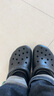 卡駱馳（crocs）經(jīng)典Clog檀健次同款洞洞鞋男女鞋涼鞋拖鞋涼拖 10001-001 M8W10 曬單實(shí)拍圖