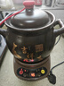全自動(dòng)紫砂電燉鍋煲湯鍋熬煮粥鍋智能煮粥神器陶瓷養(yǎng)生電砂鍋家用 紫砂煲【印魚(yú)】+（1-3人） 5L 曬單實(shí)拍圖
