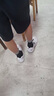 威克多（VICTOR）羽毛球鞋減震透氣防滑耐磨男女款休閑運(yùn)動鞋 A396 A白【帶碳板】 A396 A白【帶碳板】 42 (270mm) 曬單實(shí)拍圖