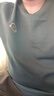 真維斯（Jeanswest）重磅棉質(zhì)短袖t恤男士夏季潮牌寬松大碼圓領(lǐng)笑臉印花半袖體恤上衣 淺綠色 3XL 曬單實(shí)拍圖