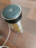 匡迪（DKADI）玻璃杯雙層隔熱防爆防燙泡茶男女濾網(wǎng)大容量水杯子高檔水晶可定制 碳黑色-團隊宴請伴手禮支持 500ml 曬單實拍圖