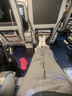Tuban旅行充氣腳墊兒童腳托歇腳長途坐飛機(jī)高鐵汽車旅游辦公室睡覺神器 【腳托+充氣墊】黑色 適用于多種場景（贈收納袋） 曬單實(shí)拍圖