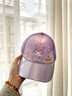 Hello Kitty防曬帽兒童遮陽(yáng)寶寶春秋夏季防曬太陽(yáng)帽庫洛米棒球帽女孩防紫外線(xiàn) 【庫洛米】透氣網(wǎng)面-紫色 曬單實(shí)拍圖