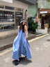沐霓法式無(wú)袖背心裙藍(lán)色連衣裙2025年新款夏季節(jié)海邊度假旅游氣質(zhì)法式 法式背心連衣裙【藍(lán)色】 均碼 建議【90-115斤】 曬單實(shí)拍圖