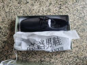 BIUTEE品牌輕奢男鞋夏季新款皮鞋透氣休閑運(yùn)動軟底正裝頭層牛皮工作鞋子 黑色 鏤空透氣款 42 曬單實(shí)拍圖