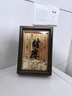 以搭財(cái)庫(kù)鑰匙相框擺件開金庫(kù)財(cái)神五路財(cái)八方財(cái)十二生肖金鑰匙公室擺件 【虎】金庫(kù)擺件加強(qiáng)版+200粒元寶胡桃木色 曬單實(shí)拍圖