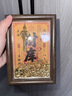 以搭財(cái)庫(kù)鑰匙相框擺件開金庫(kù)財(cái)神五路財(cái)八方財(cái)十二生肖金鑰匙公室擺件 【虎】金庫(kù)擺件加強(qiáng)版+200粒元寶胡桃木色 曬單實(shí)拍圖