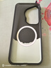 ROCK適用華為Pura70 Ultra手機(jī)殼HUAWEI P70 Ultra保護(hù)套磁吸氣囊全包磨砂防摔防指紋超薄殼山寂黑 曬單實(shí)拍圖