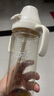 愛貝爾PPSU翻蓋奶瓶彩虹學(xué)飲鴨嘴杯寶寶嬰兒水杯直飲吸管杯防摔 自帶吸嘴300ml+4個(gè)吸嘴【直吸款】 曬單實(shí)拍圖