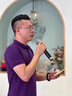 匯彩衫純棉polo衫定制工作服印logo夏季短袖t恤企業(yè)員工紫色文化衫工裝 DC-5511短袖紫色 XL 曬單實(shí)拍圖