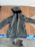 KOLON SPORT/可隆軟殼夾克 男子戶外連帽拉絨防風防潑水保暖外套- LHJK4WN163-DG 深綠色 XL 180/100A 曬單實拍圖
