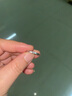 飾珀925銀尾戒女小指單身輕奢高級感自律超小號閉口小拇指尾戒女生 8號（周長48MM） 曬單實拍圖