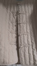 無(wú)印良品（MUJI）女式 復合 無(wú)領(lǐng)盤(pán)扣夾克 女外套新中式女裝上衣25年春季BDD90C5S 象牙色 L （165/88A） 曬單實(shí)拍圖