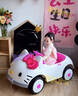 蘋(píng)果嘉兒KT貓兒童電動(dòng)車(chē)可坐人四輪車(chē)女孩可遙控玩具車(chē)寶寶充電可駕駛童車(chē) KT貓+雙驅+遙控+12V7A電瓶 曬單實(shí)拍圖