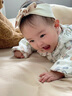 little tiny嬰兒睡袋寶寶四季通用兒童睡衣春秋竹棉四層紗布分腿防踢被夏薄款 春日繁花（22-26℃）竹棉長袖款 S碼（建議身高60-80cm) 曬單實拍圖
