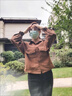 FSHE復(fù)古港風(fēng)襯衫女2025年秋季新款設(shè)計(jì)感長(zhǎng)袖襯衣小個(gè)子短外套女 焦糖色  S 85-100內(nèi) 曬單實(shí)拍圖