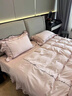 圣羅萊富安白娜四件套純棉100全棉床單被套家用床上用品 艾米莉-櫻花粉 床單款 1.8m四件套/被套200x230 曬單實(shí)拍圖