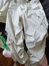 BJHG不計后果復古傘兵工裝褲子男褲秋季潮牌寬松休閑美式高街褲闊腿褲 花灰色 XL 曬單實(shí)拍圖