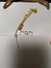 CRD克徠帝黃金項(xiàng)鏈暴富小金磚小金條套鏈古法實(shí)心足金送節(jié)日禮物 7g|帶項(xiàng)鏈|HX00286A 曬單實(shí)拍圖