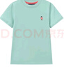 Teenie Weenie Kids小熊童裝25年夏男女童純色刺繡短袖T恤打底衫 迷你小熊-紅色 (偏小選大一碼) 120 cm 曬單實(shí)拍圖