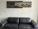 集簡(jiǎn)季現代輕奢客廳裝飾畫(huà)沙發(fā)背景墻壁畫(huà)大氣山水畫(huà)高級感疊加掛畫(huà) 曬單實(shí)拍圖