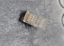 CNCOB六類水晶頭工程級非屏蔽千兆網(wǎng)絡50U鍍金rj45電腦網(wǎng)線接頭cat6類水晶頭 100顆/盒 CN-2001-50U 曬單實拍圖