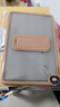 酷思麥2025款蘋(píng)果air7/6/5保護套ipad10代后殼pro11英寸A2602平板殼ipad7適用mini6/7支架ipad9磨砂硬殼 【一體支架沙漠金】+鋼化膜 iPad Mini4/5(7. 曬單實(shí)拍圖