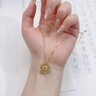拾愛925銀八寶羅盤項鏈女士小眾新中式國潮吊墜送女友生日情人節(jié)禮物 曬單實拍圖