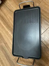 小米鍋巴家用電燒烤爐無煙烤肉烤串機韓式電烤盤不沾鐵板燒架多功能烤魚爐 小號(28*20CM) 1層 曬單實拍圖
