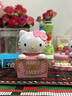 快遞貓hellokitty生日禮物書桌汽車中控臺(tái)裝飾太陽能擺件可愛 粉色KT太陽能款 腦瓜可搖晃 曬單實(shí)拍圖
