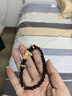 周六福（ZLF）七夕禮物  黃金手鏈女款足金手串貔貅金珠轉(zhuǎn)運(yùn)珠 定價(jià) 1.75g 曬單實(shí)拍圖
