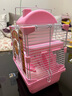 寵尚天 倉鼠籠子倉鼠籠別墅倉鼠窩倉鼠用品套餐倉鼠玩具雙層倉鼠小城堡 粉色小城堡【加固卡扣】 曬單實(shí)拍圖