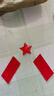 派吉鯊（PAIJISHA）帽徽紅領(lǐng)章紅五星65式紅五角星帽徽紅領(lǐng)章老紅軍三點紅收藏紅五星 紅五星+紅領(lǐng)章1套 曬單實拍圖
