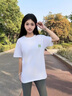 WYKZ短袖男t恤女2025夏季新款寬松學(xué)生半袖韓版百搭體恤衫上衣服男裝 白色 L （120-140斤） 曬單實拍圖